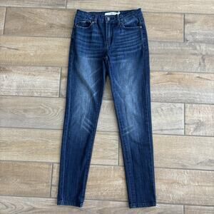 KanCan Womens Size‎ 5 / 26 Jeans Medium Wash Skinny Denim Distressed Pockets